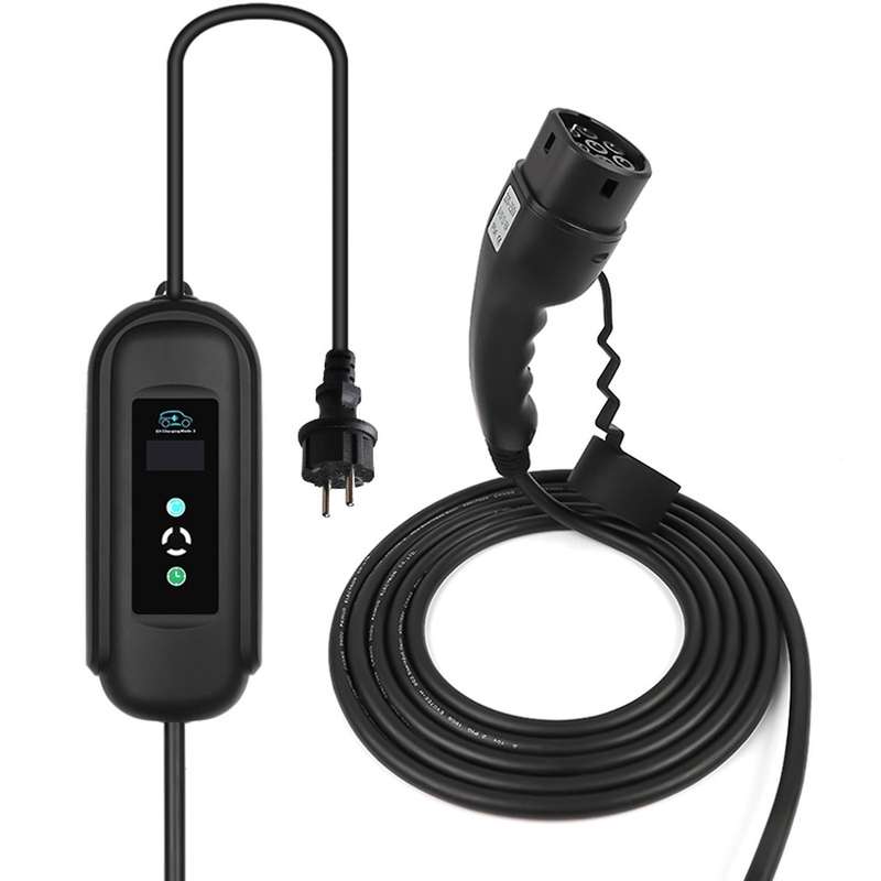 Electric Car Ev Charger Cable Type 2 Iec62196 Charging Cable 5m