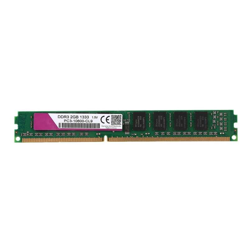 Ddr3 Ram Pc3 1.5v Desktop Pc Memory 240pins(2 Gb,1333mhz,10600u)