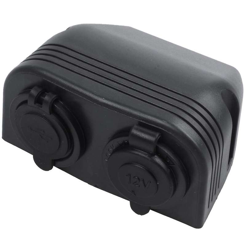 Dual Boat Caravan Usb Cigarette Lighter Socket Splitter 12v Charger
