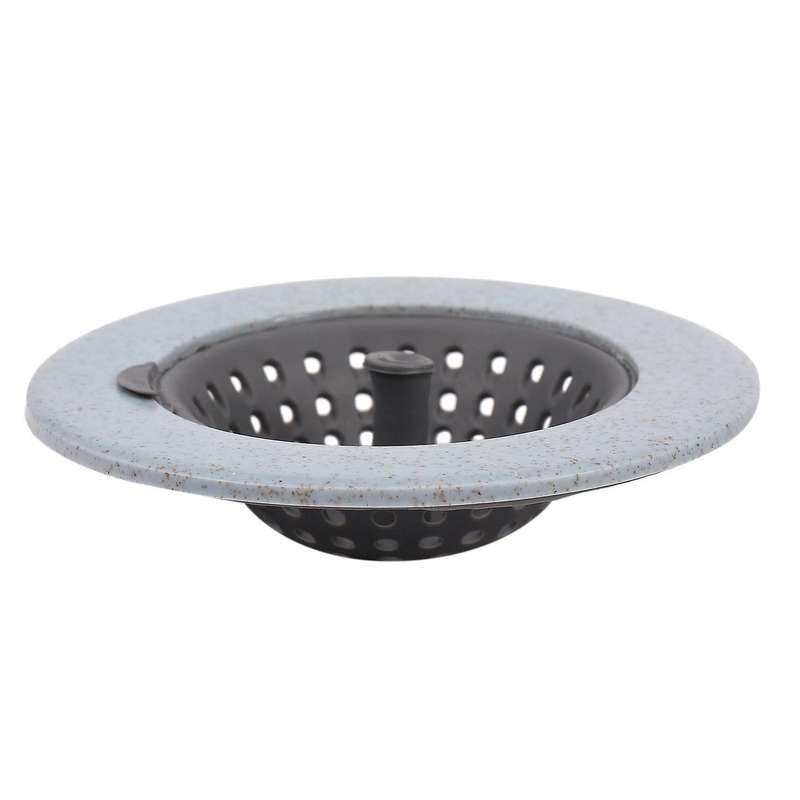 2x Silicone Kitchen Sink Stopper Plug for Bath Drain Drainer Strainer