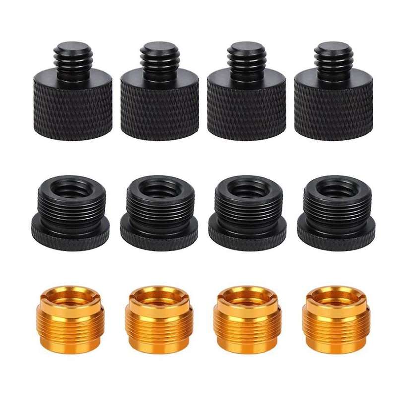 Mic Adapter 5/8 Female to 3/8 Male and 3/8 Female to 5/8 Male Screw