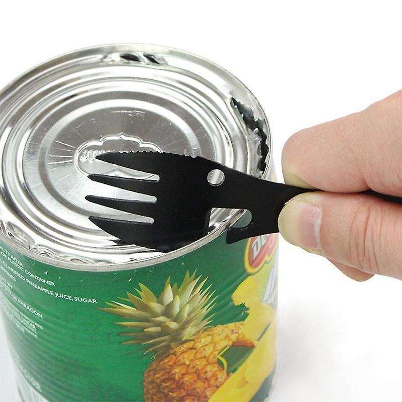 Equipment Cookware Spoon Fork Bottle Opener Tool Outdoor Survival