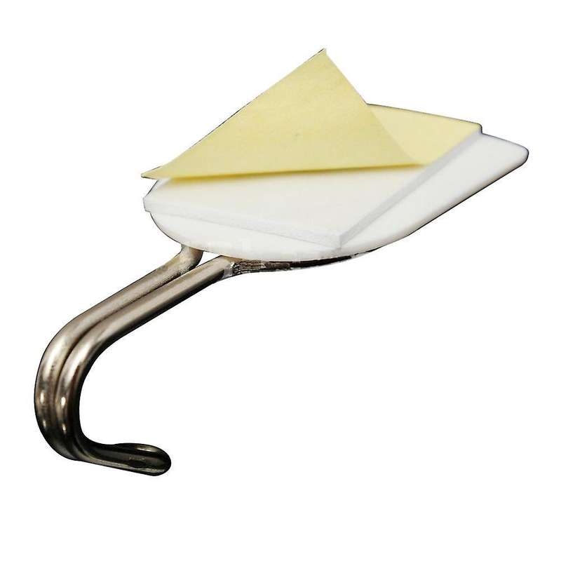 6pcs Wall Door Self-adhesive Hook Tile Kitchen Sticky Hanger