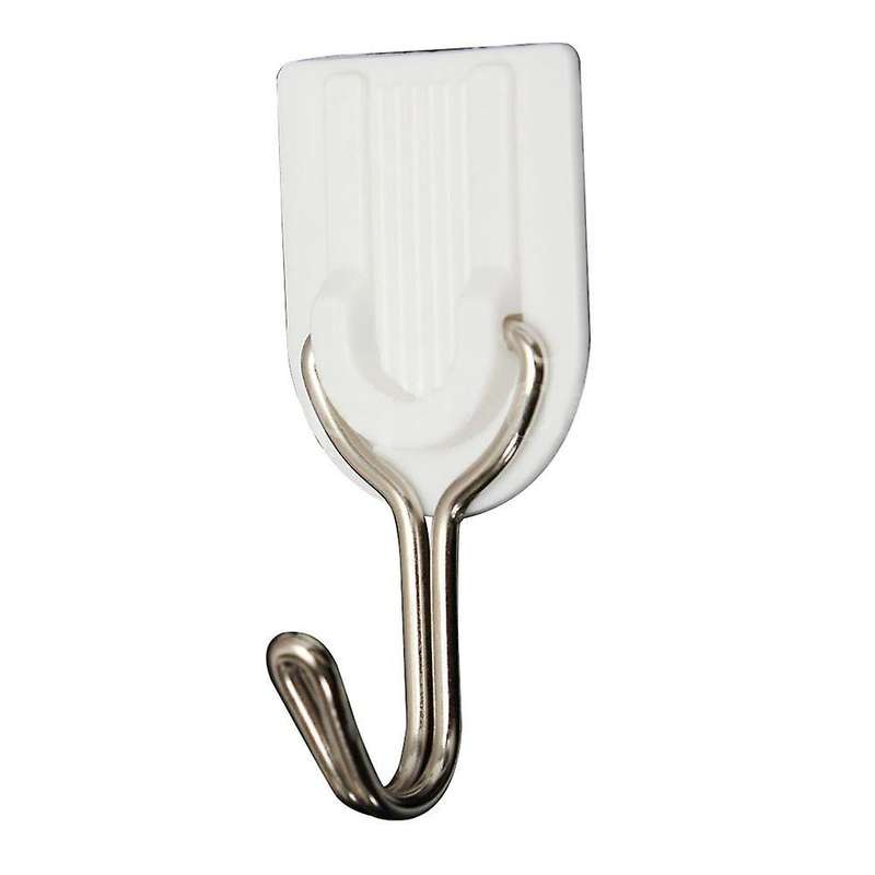 6pcs Wall Door Self-adhesive Hook Tile Kitchen Sticky Hanger