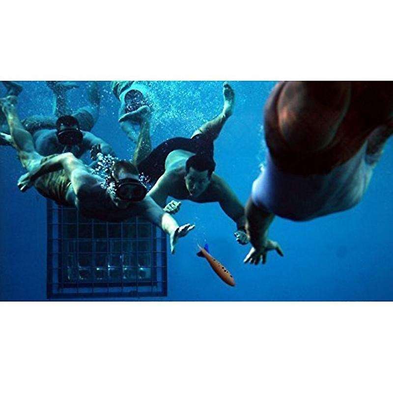 4 Pcs Children's Swimming Toy Shark Shape Dive Toy Game Diving Toy