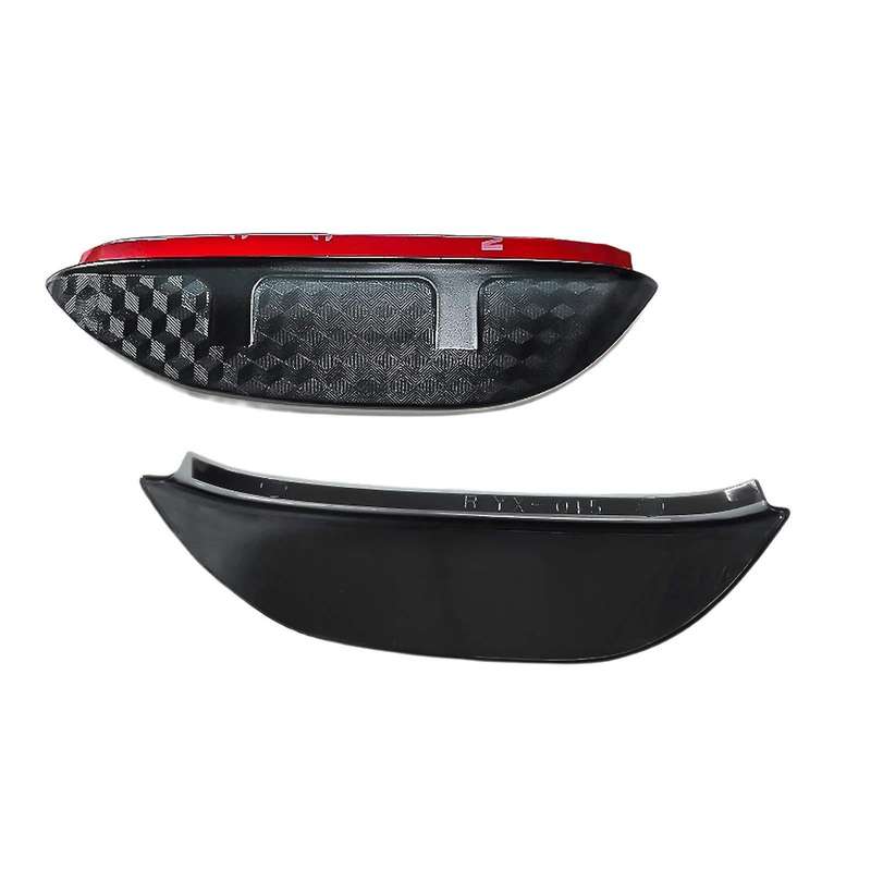 Rearview Mirror Rain Eyebrow Cover Trim for Toyota Land Cruiser 16-20