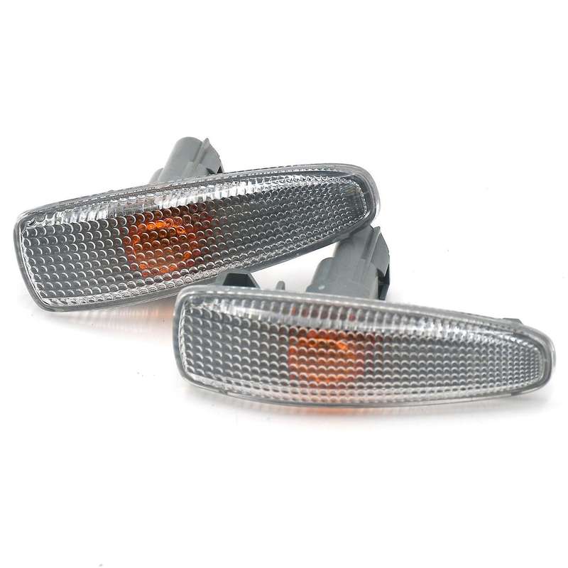 Side Indicator Turn Signal Light Pair for Mitsubishi Lancer Rvr 08-17