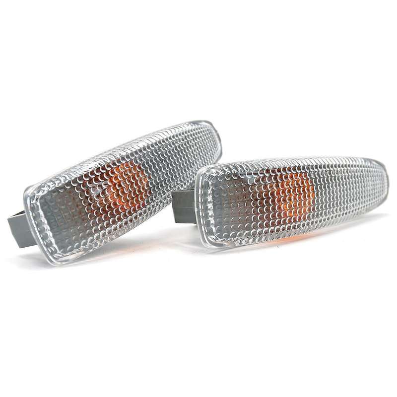 Side Indicator Turn Signal Light Pair for Mitsubishi Lancer Rvr 08-17