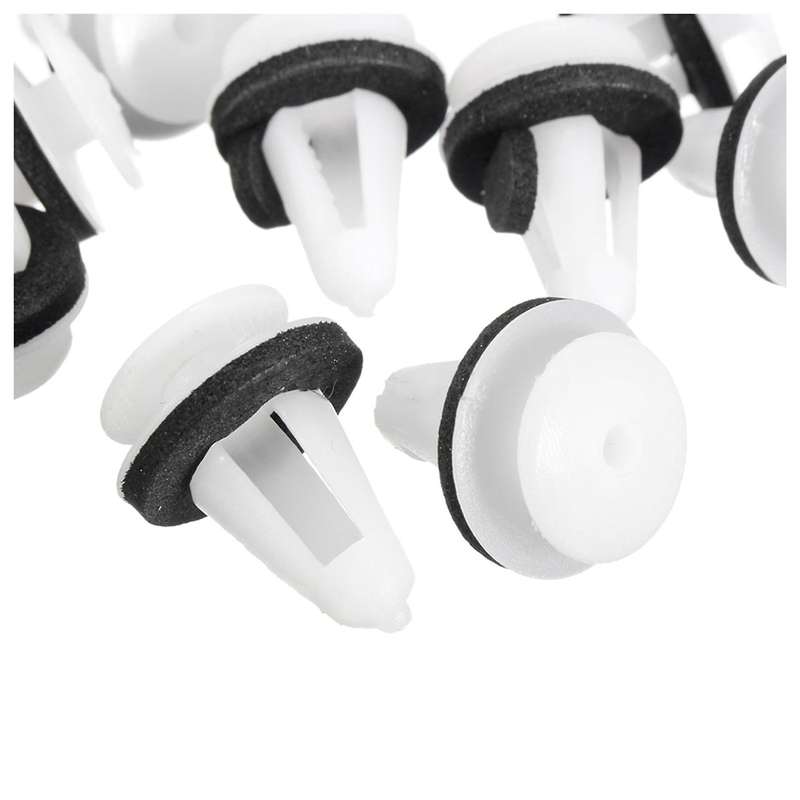 30x Car Door Trim Card Fastener Retainers Panel Clamp Clips for Volvo