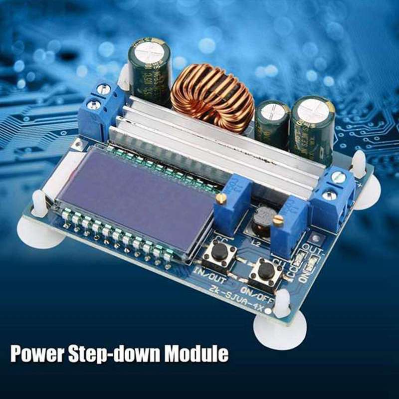 Digital Lcd Display Automatic Buck Boost Converter Power Module