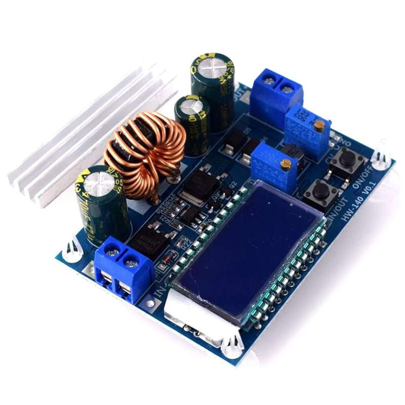 Digital Lcd Display Automatic Buck Boost Converter Power Module