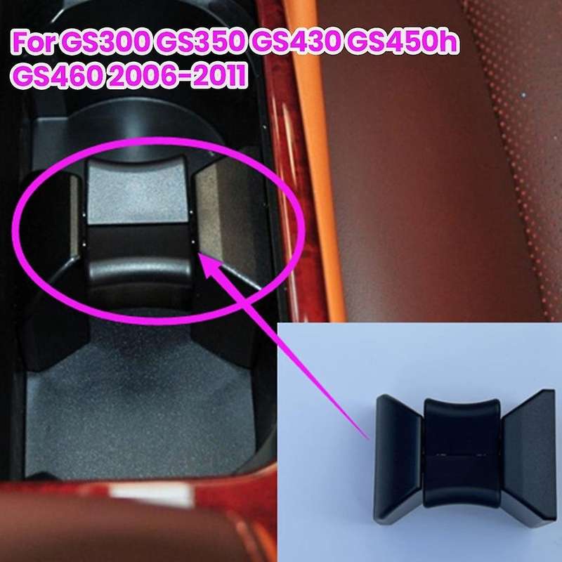 Center Console Cup Holder Insert Divider for Lexus Gs300 Gs350 06-11