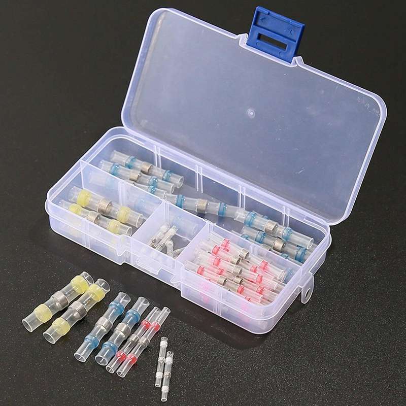 100pcs Connector Heat Shrink Sordering Terminals Electronic Cable Kit