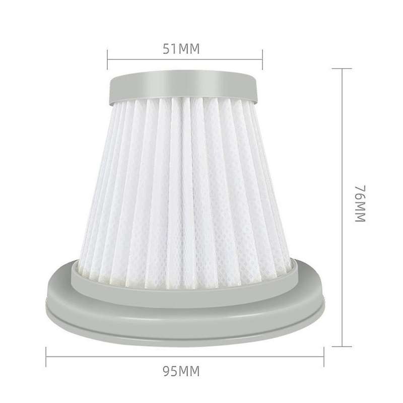 Washable Hepa Filter for Deerma Dx118c Dx128c Vacuum Cleaner 2pcs