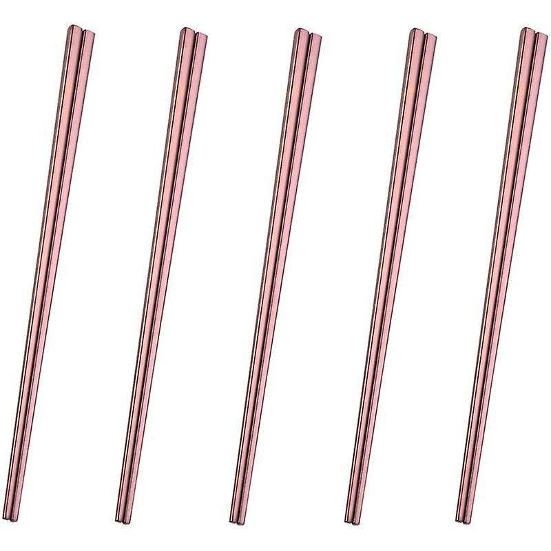 Learning Chopsticks Reusable Dishwasher Safe ,rose Gold