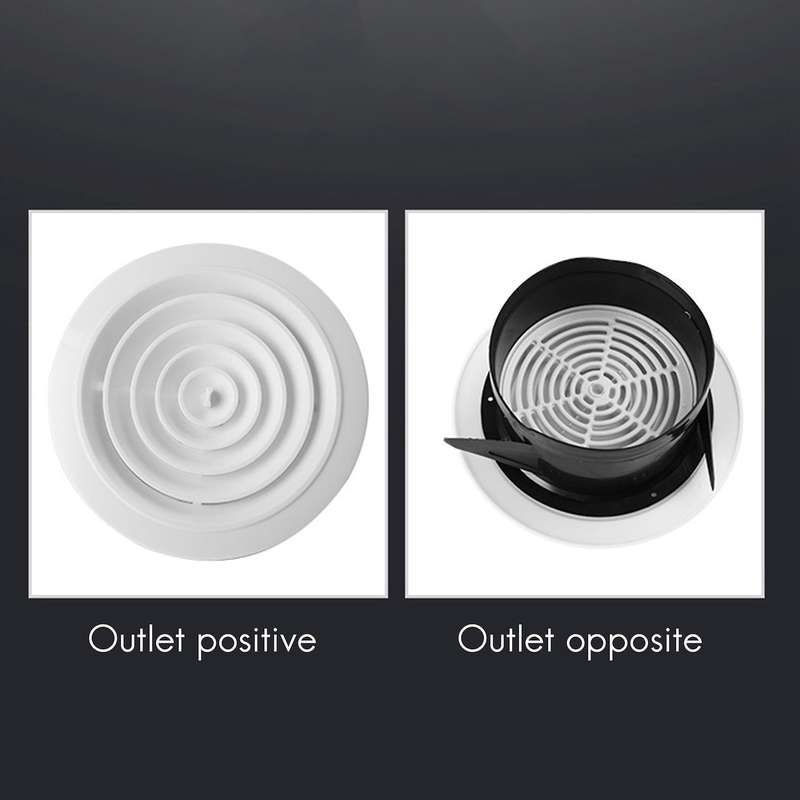 150mm Abs Indoor Exhaust Vent System with Net Air Outlet Exhaust Vent