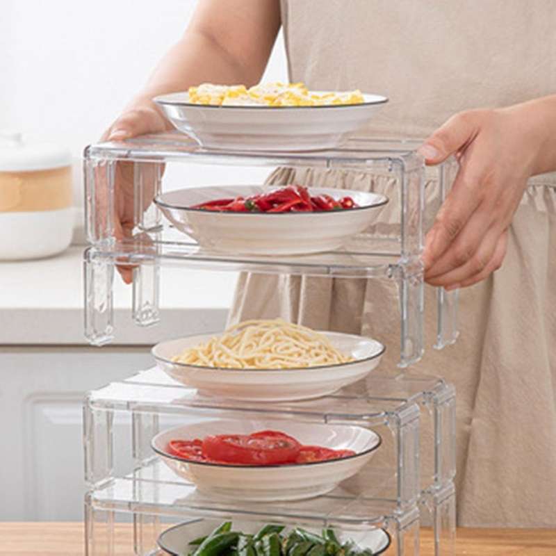 Fridge Organizer Fridge Rack Kitchen Racks Kitchen Items -brown