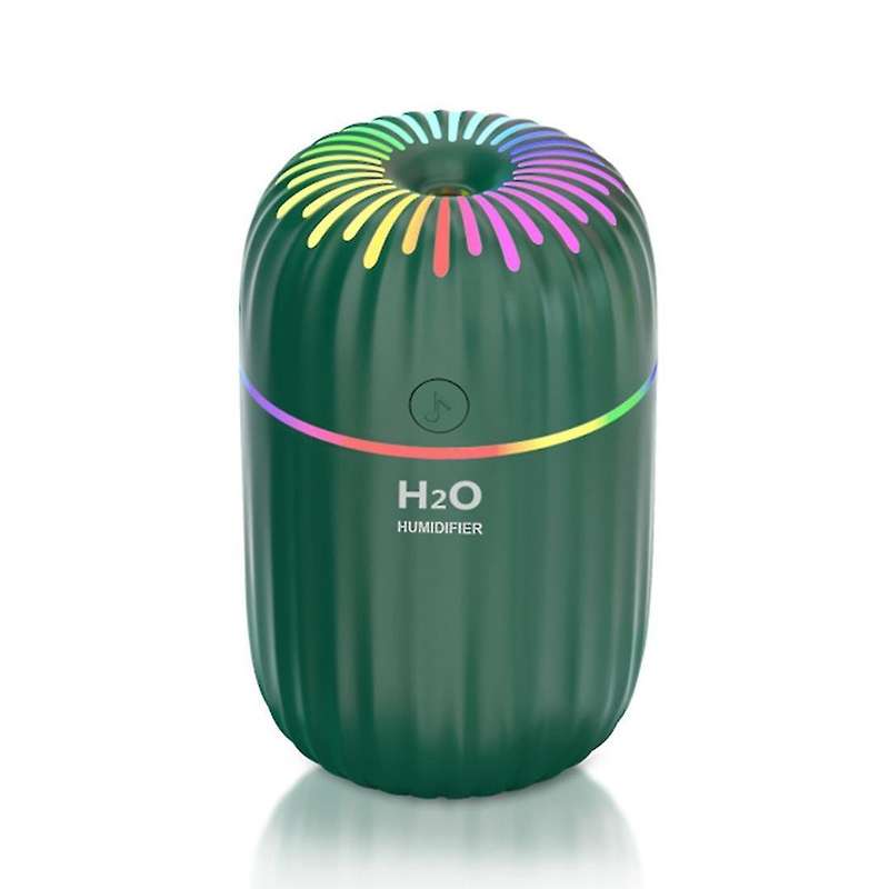300ml Electric Air Humidifier Aroma Oil Diffuser Purifier Green