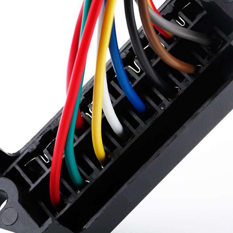 8 Way Dc32v Circuit Blade Fuse Box Holder Ato 2-input 8-ouput Wire