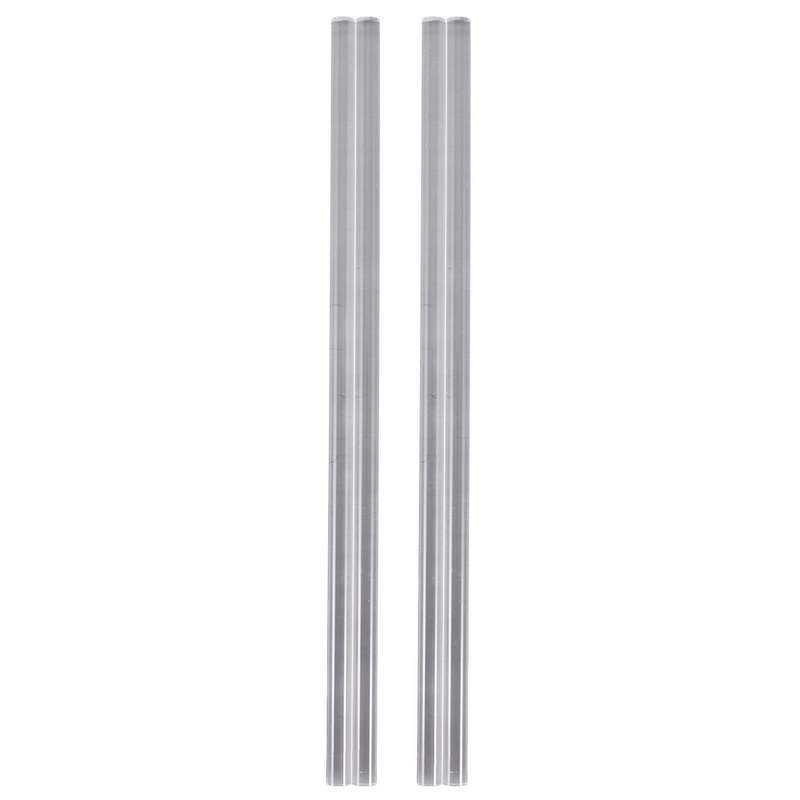 4pcs 10mm Clear Round Perspex Acrylic Pmma Extruded Rod 12inch Length