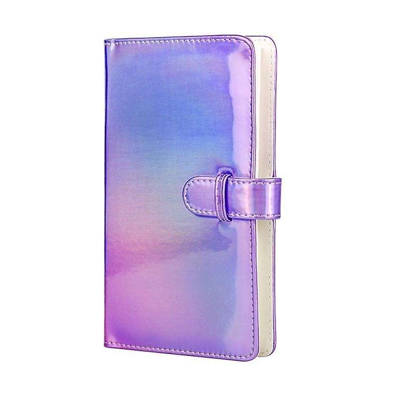 96 Pockets Mini Photo Album for Fujifilm Instax Mini Camera,purple