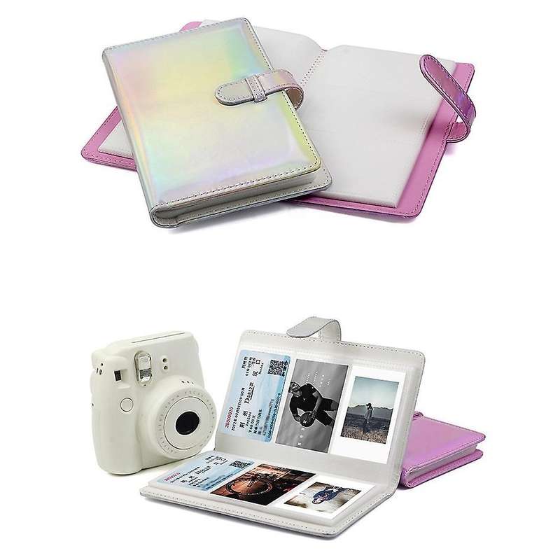 96 Pockets Mini Photo Album for Fujifilm Instax Mini Camera,purple