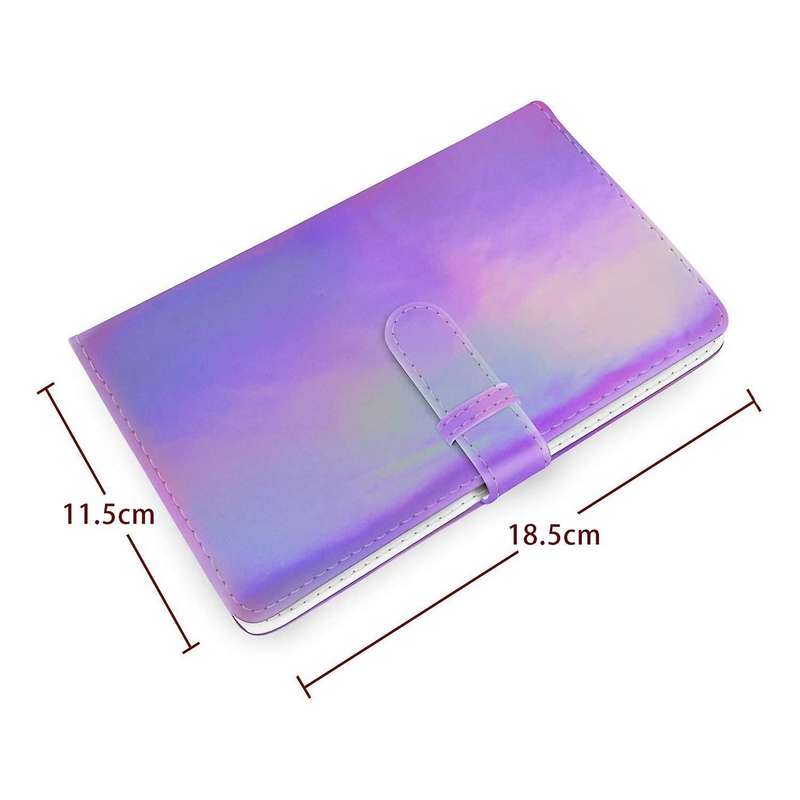 96 Pockets Mini Photo Album for Fujifilm Instax Mini Camera,purple