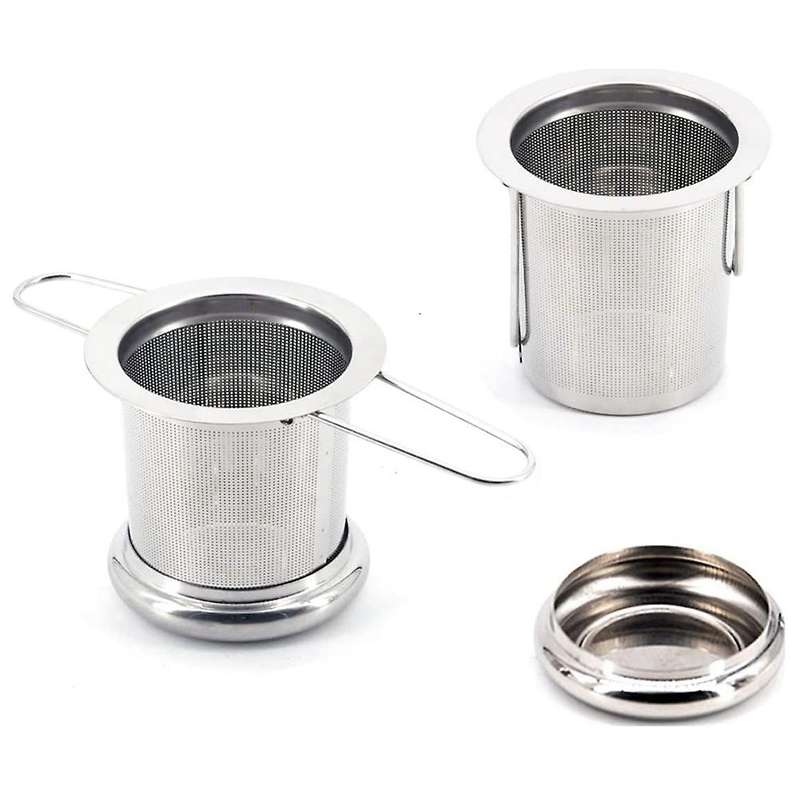 Tea Strainer,extra Fine Tea Infusers for Loose Tea,foldable(2pcs)