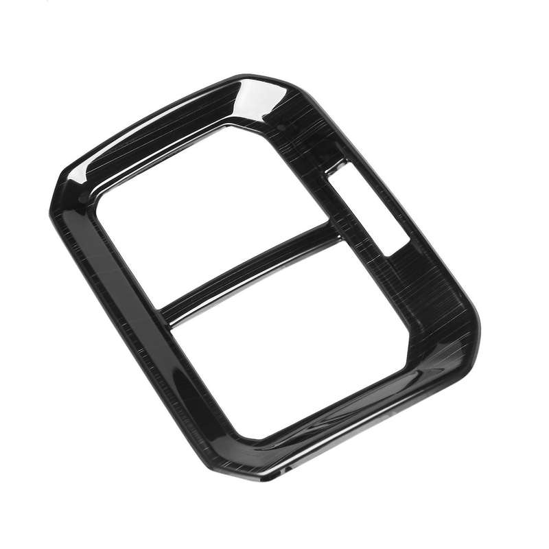 Car Armrest Rear Air Outlet Frame for Tiguan Mk2 2017-2021 Black