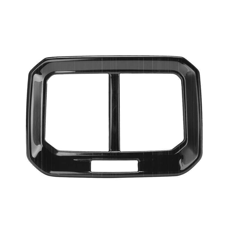 Car Armrest Rear Air Outlet Frame for Tiguan Mk2 2017-2021 Black