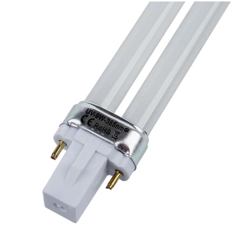 9w Uv Lamp Light Bulb Tube Gel Nail Art Dryer, Set Of 4