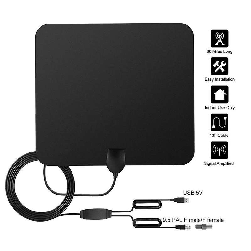 Hd Tv Antenna,4k Hdtv Antenna 50miles Range with Amplifier