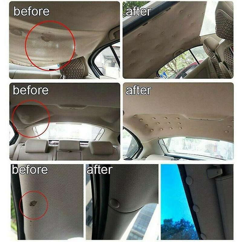 60pcs Car Roof Canopy Repair Rivet Kit Repair for Car Roof Beige