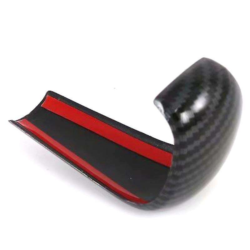 Car Gear Shift Shifter Knob Cover Carbon Fiber for Mazda 3 Axela 2020