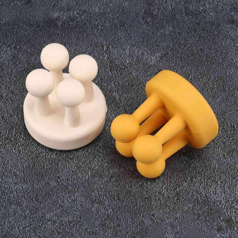 Adhesive Hooks Plug Cable Utility Silicone Hooks (6 Pcs 6 Color)