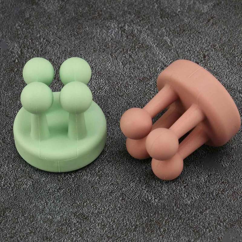 Adhesive Hooks Plug Cable Utility Silicone Hooks (6 Pcs 6 Color)