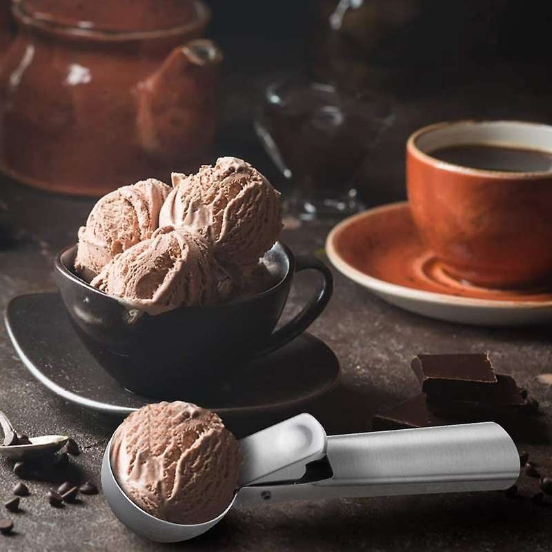 Stainless Steel Ice Cream Scoop, Cookie Scoop with Antifreeze Handle