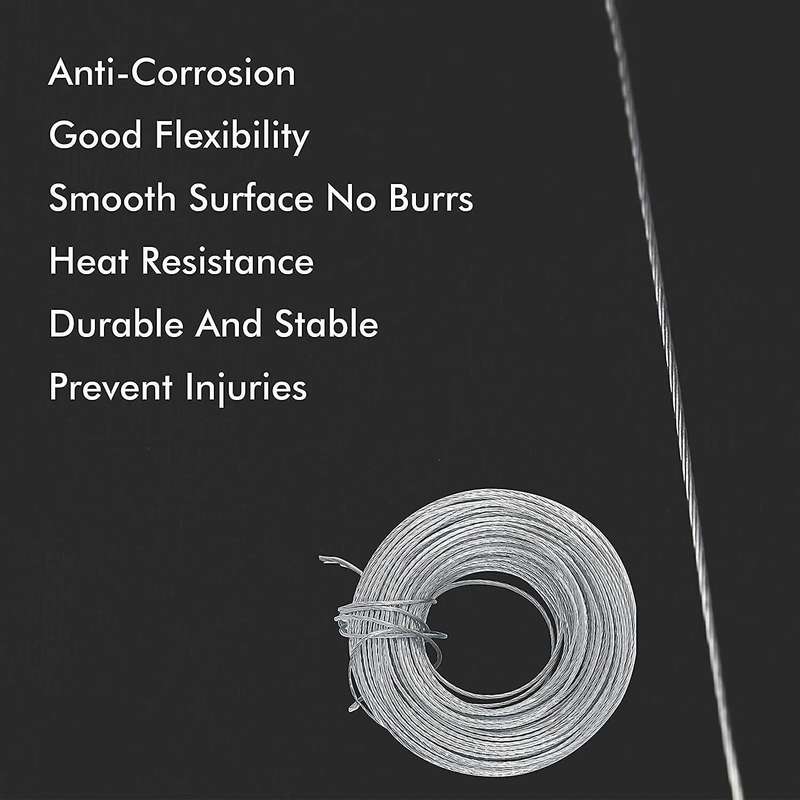 Picture Hanging Wire100 Feet for Photo Frames, Paintings, Artwork