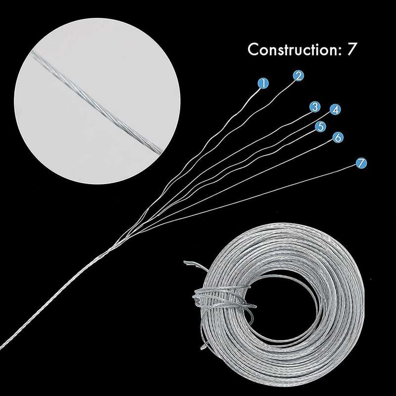Picture Hanging Wire100 Feet for Photo Frames, Paintings, Artwork