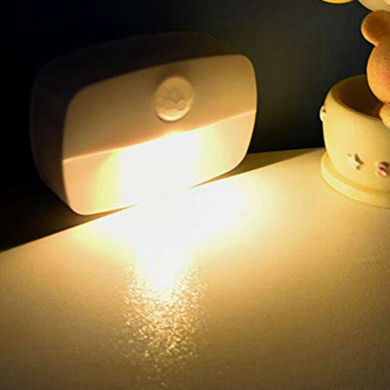 Led Nightlight with Motion Sensor, Automatic On/off Lighting 2pcs