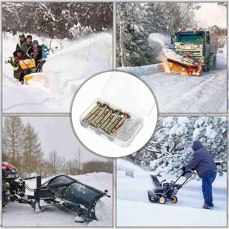 10pcs Shear Pin and Split Pin Kit for Snow Blower Shear Pin