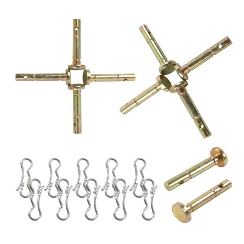 10pcs Shear Pin and Split Pin Kit for Snow Blower Shear Pin
