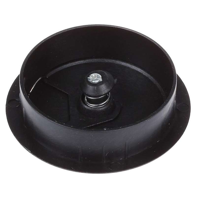 2x Computer Desk Table Grommet Cable Wire Hole Plastic Cover Black