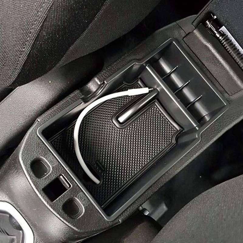 For Fiat 500x 2014- 2020 Car Styling Center Armrest Storage Box