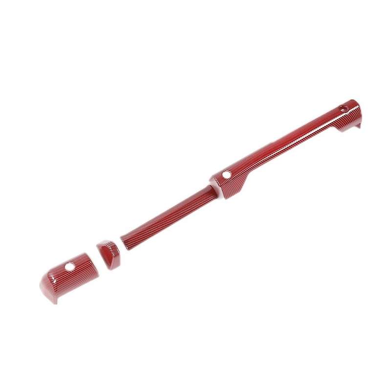 Car Central Control Handle Cover for Suzuki Jimny,red Carbon Fiber