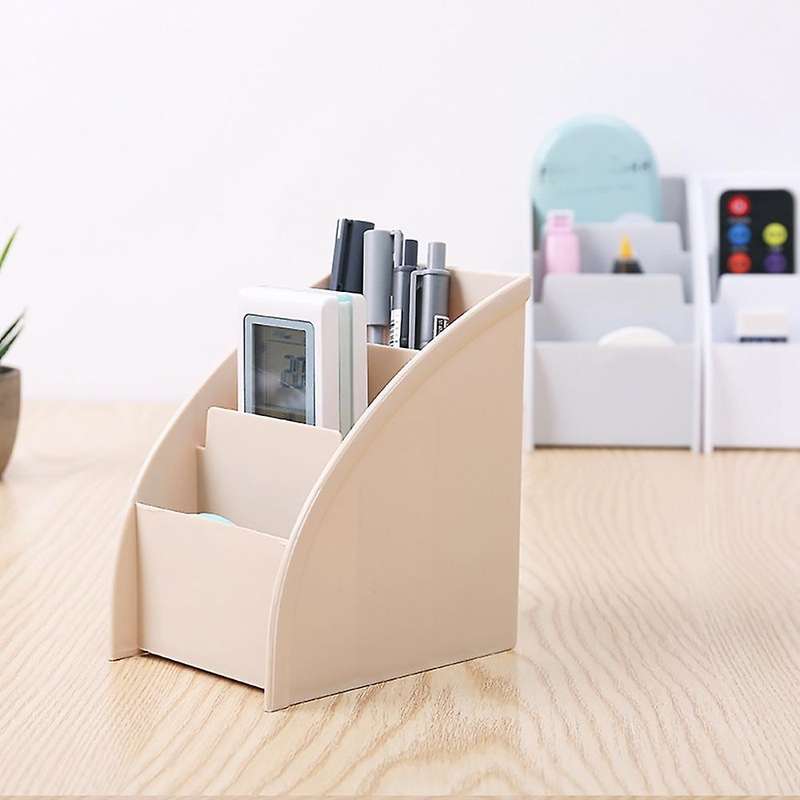 Home Remote Control Holder Storage Box Stationery Storage Rack B