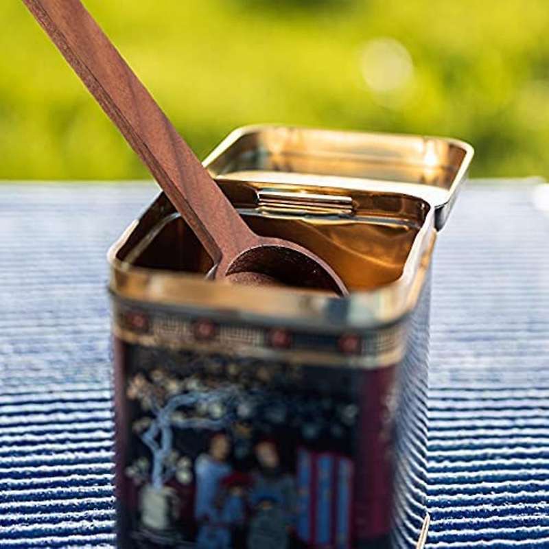 2 Pieces Of Wooden Measuring Coffee Spoon Set Grinding Coffee Spoon