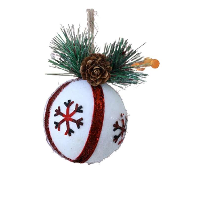 Christmas Ball Decoration Hanging Ball Foam High-end Ball Snow Ball