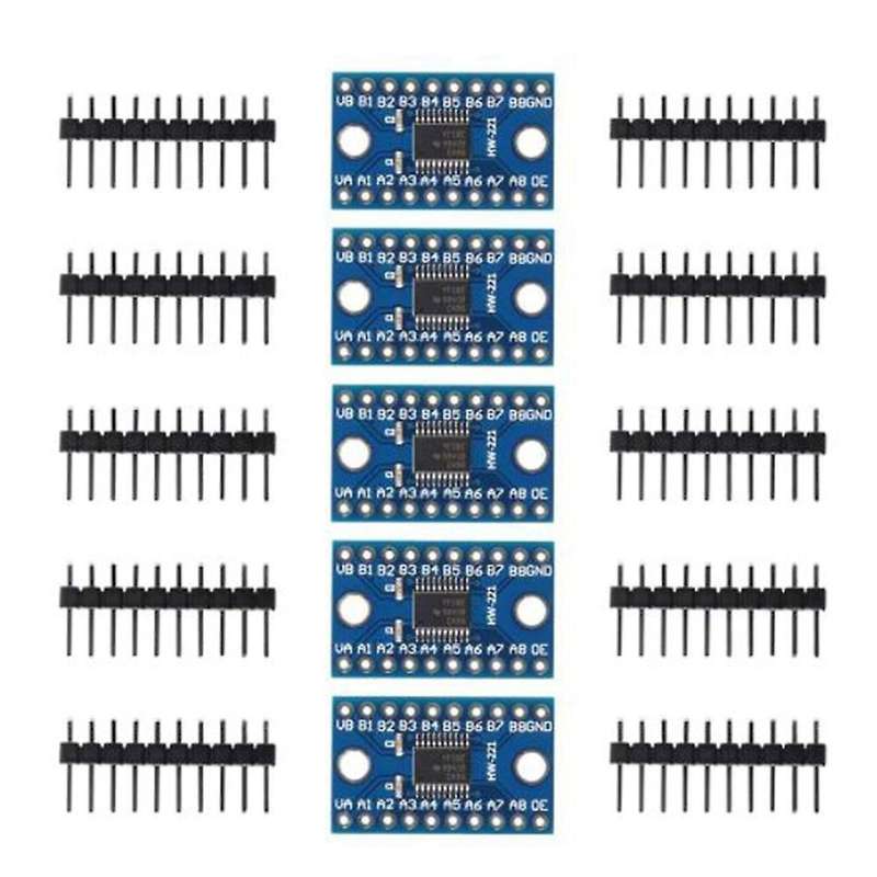 5pcs Txs0108e 8 Channel Logic Level Converter Bi-directional