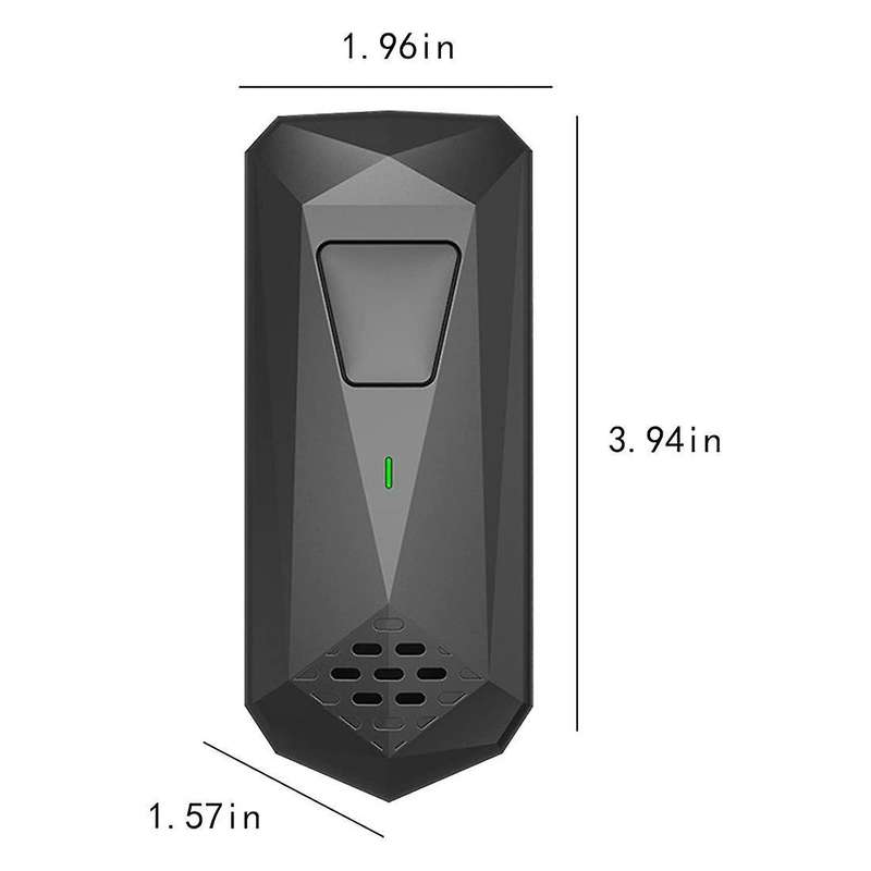 Plug-in Air Purifier,ion Generator Air Purifier for Pet Black Us Plug